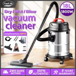 Vacuum Cleaner 18L Dry/Wet/Blow 3-in-1 Dust And Mite Removal Vacuum Cleaner