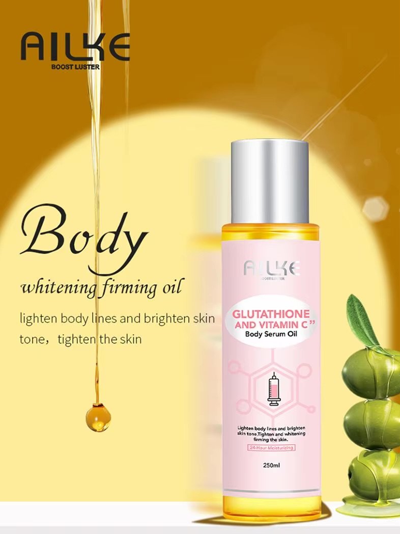 AILKE Vitamin C Moisturizing And Brightening Skin Tone Massage Essential Oil, Smooth, Soft Skin, For All Skin Types