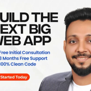 I will do custom software development saas web application as software developer