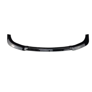 JMCARCOOL ABS Carbon Look Car Front Bumper Lip Spoiler Body Kits for Volkswagen ID.3 2019-2022 ABS Gloss Black Car Accessories