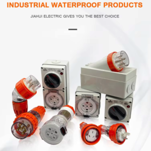 56AI310 appliance inlet industrial socket 3 flat pins IP66 electrical Waterproof plug single phase 250V waterproof plugs