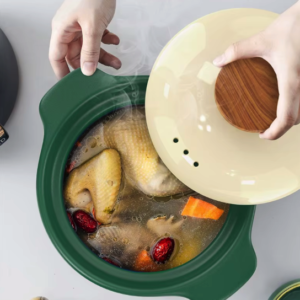220V Split Reservation Electric Casserole 2L/3L/4L Electric Stew Pot Ceramic Soup Pot Nourishing Pot Electric Casserole